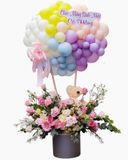  Hoa Bong Bóng Nhẹ Nhàng - HBB05 - Bó hoa tươi 