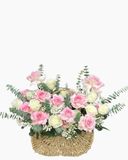  Hoa Giỏ Hồng Nhẹ Tình Thơ - Hoa 20/10 - HG69 