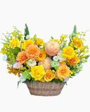  Hoa Giỏ Nắng Xuân May Mắn - Hoa 20/10 - HG76 
