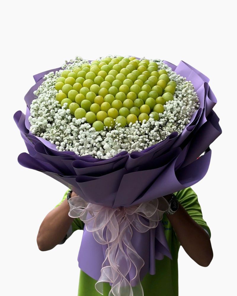  Hoa Trái Cây Mùa Nho Rực Rỡ - Hoa 20/10 - TC55 