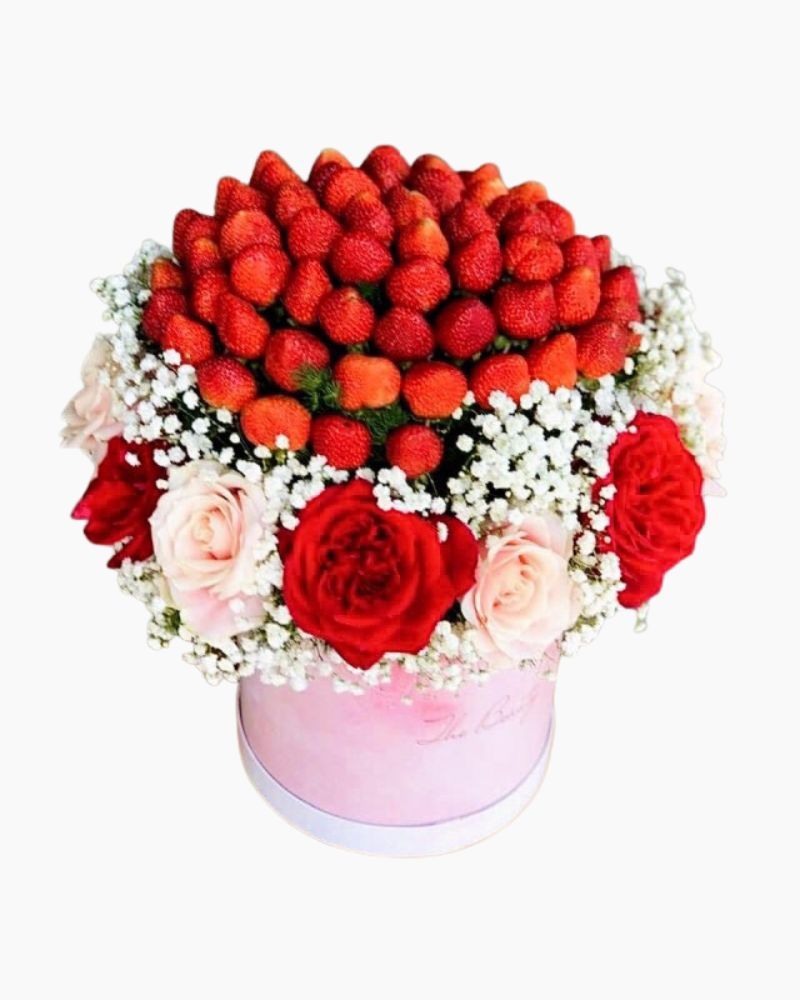  Hộp Hoa Dâu Tây Ngọt Ngào - TC19 - Hoa 20/10 