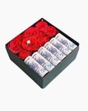  Hộp Hoa Hồng Mix Tiền - HH51 