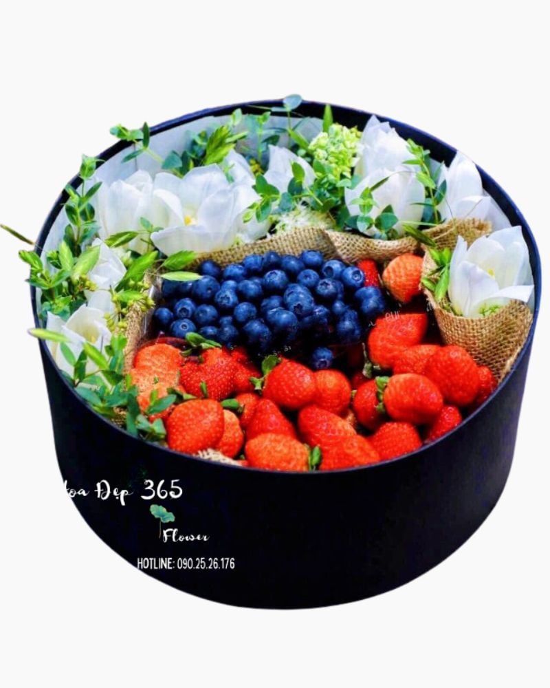 Hộp Hoa Mix Trái Cây Ngày 14/2 - TC20 