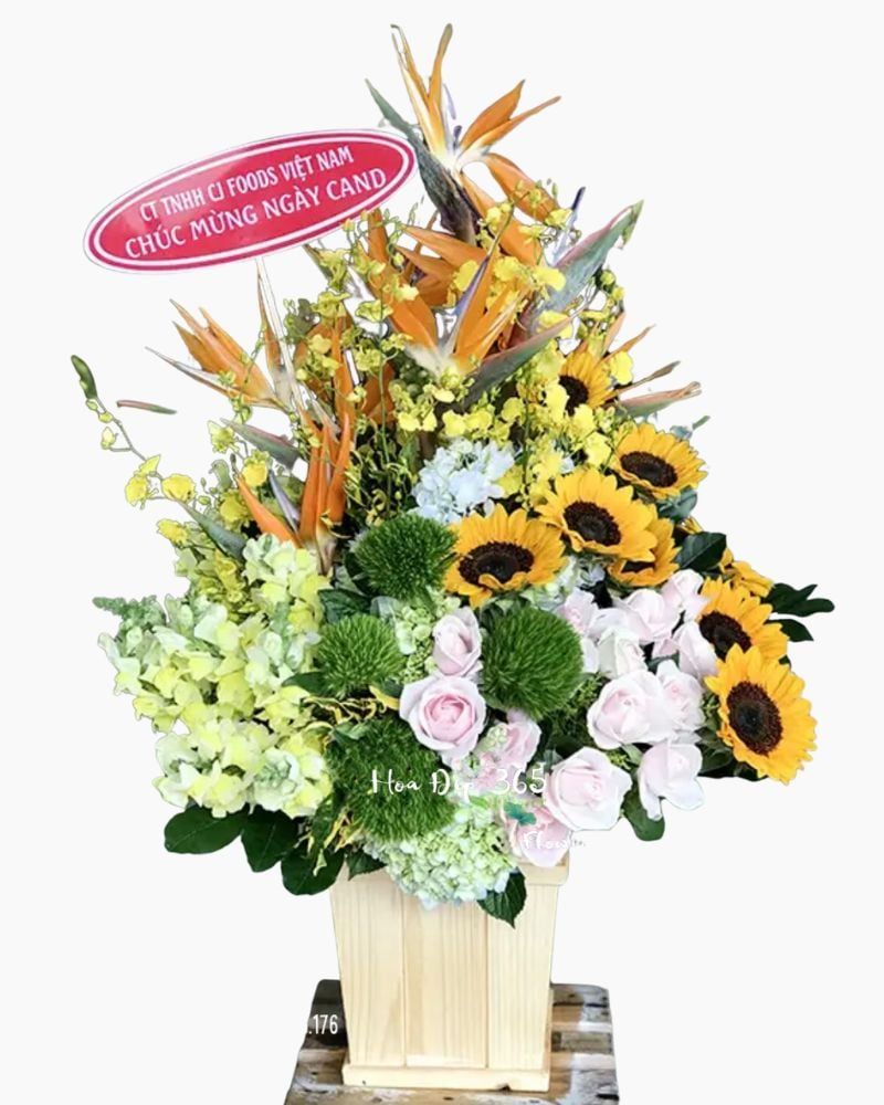  Hộp Hoa Morning Of Garden - HCH98 