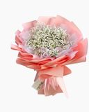  Kẹo Ngọt - HBT76 - Hoa 20/10 - Bó hoa Baby Trắng tặng bạn gái 