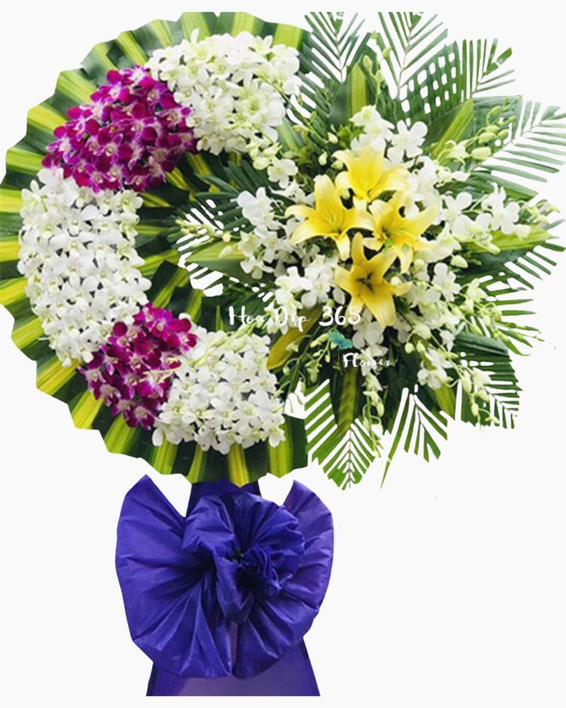  Kính Dâng - HTL82 - Vòng hoa đám tang 