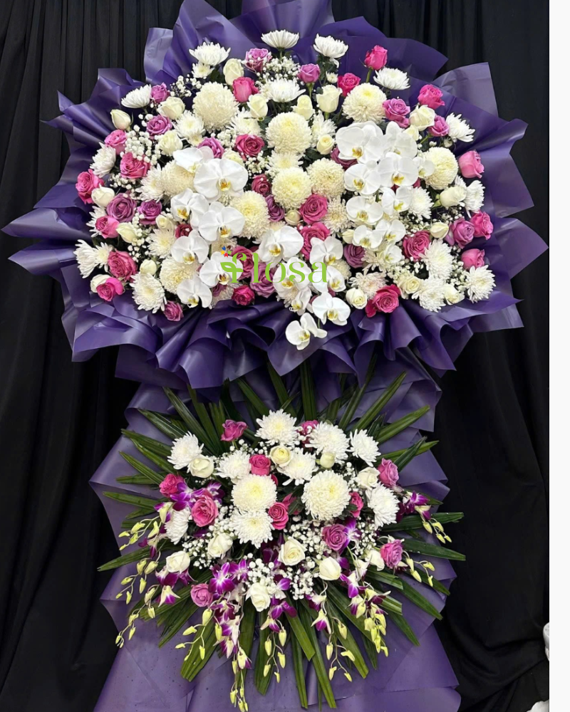  Lẵng Tím Thương Kính - HTL156 