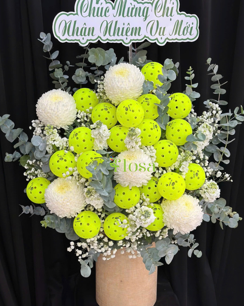 Hoa Bong Bóng, Hoa Bóng Bay: Hoa Tình Bóng Xanh - HBB12