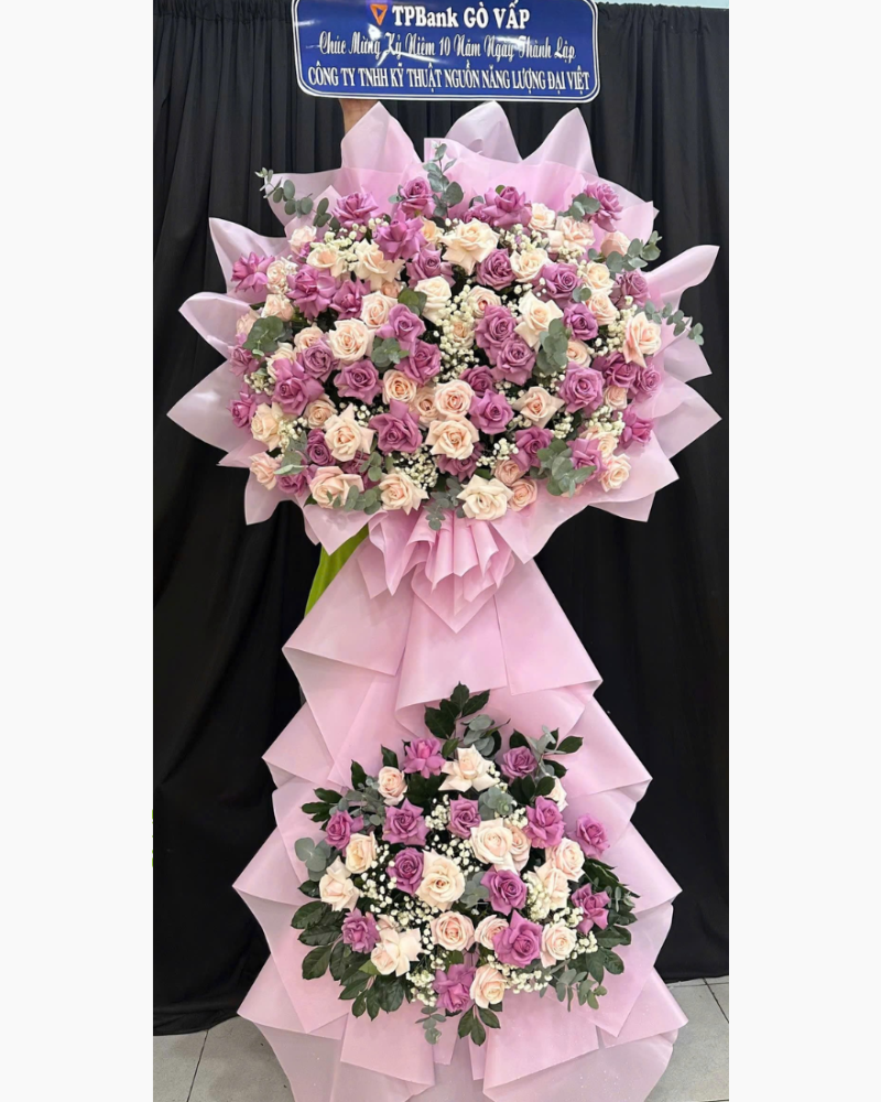  Kệ Hoa Sắc Hồng - HCM75 