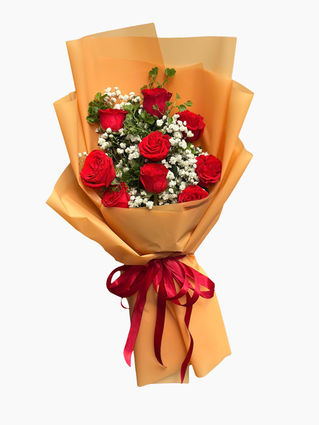 Mẫu Hoa 8/3 Đẹp, Ý Nghĩa Nhất Tặng Mẹ, Vợ, Cô Giáo:  Đỏ Thắm - HBD166 - Hoa 8/3 