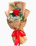  Bó Hoa Hồng Trà Sữa Nha - HBD74 