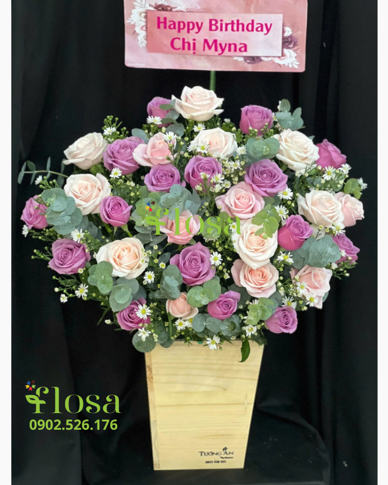  Sắc Tím Hồng  - HCH125 