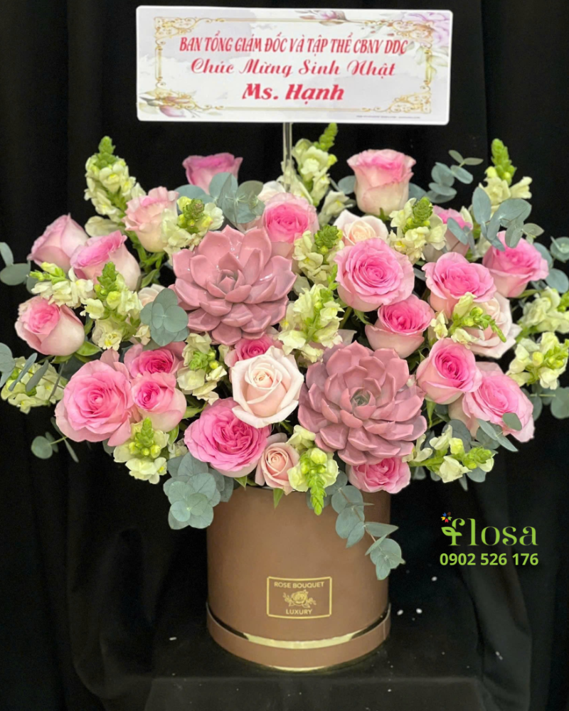  Hộp Hoa Tương Tư - HH83 