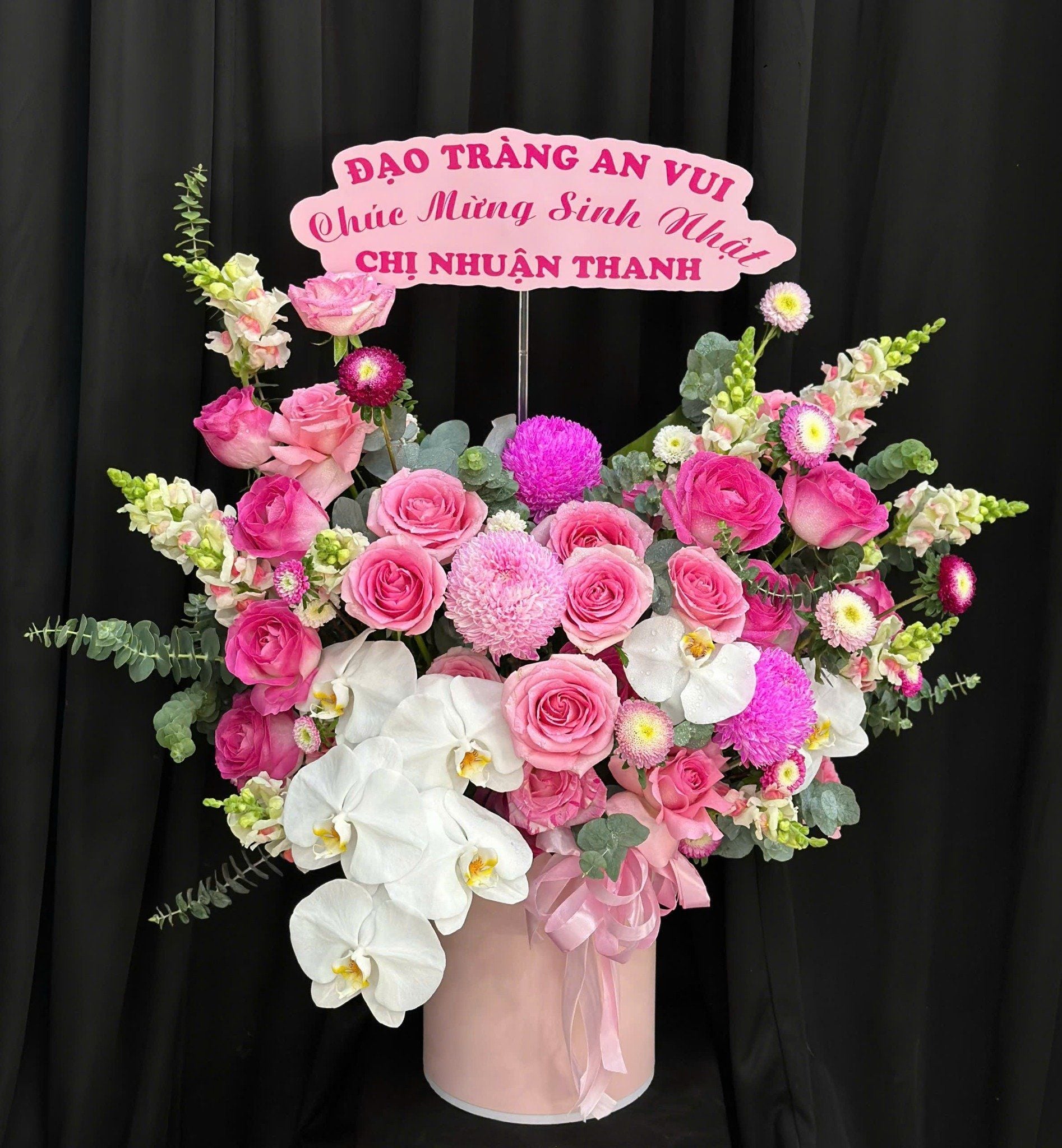  Hộp Hoa Hồng Phúc An Vui - Hoa 20/10 - HH56 