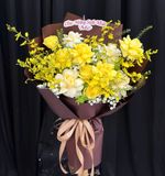  Bó Hoa Vàng Son - Hoa 20/10 - HBD292 