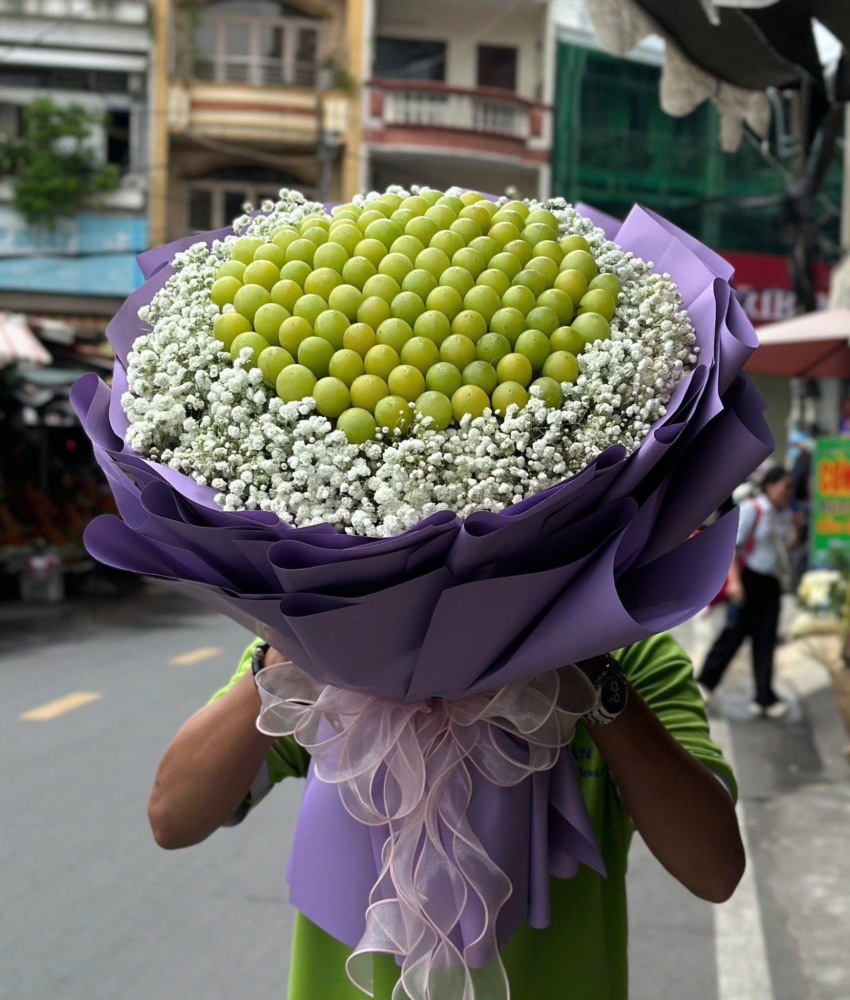  Hoa Trái Cây Mùa Nho Rực Rỡ - Hoa 20/10 - TC55 