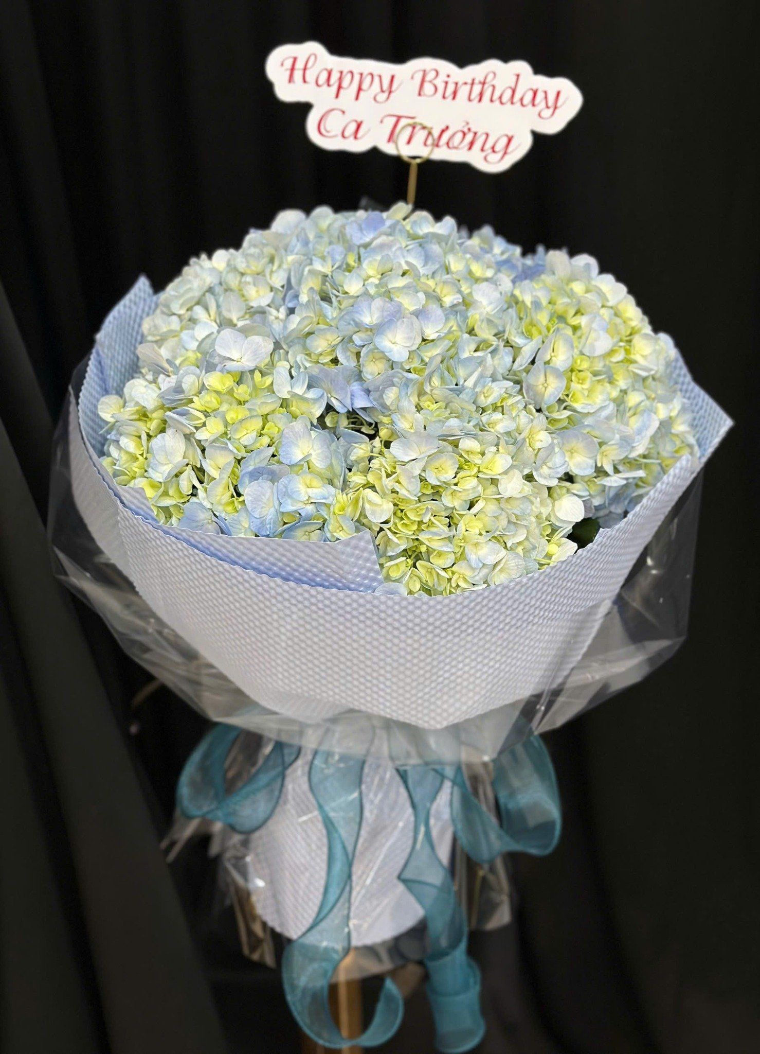  Bó Hoa Giọt Tím Trong Tim - 20/10 - HBT87 