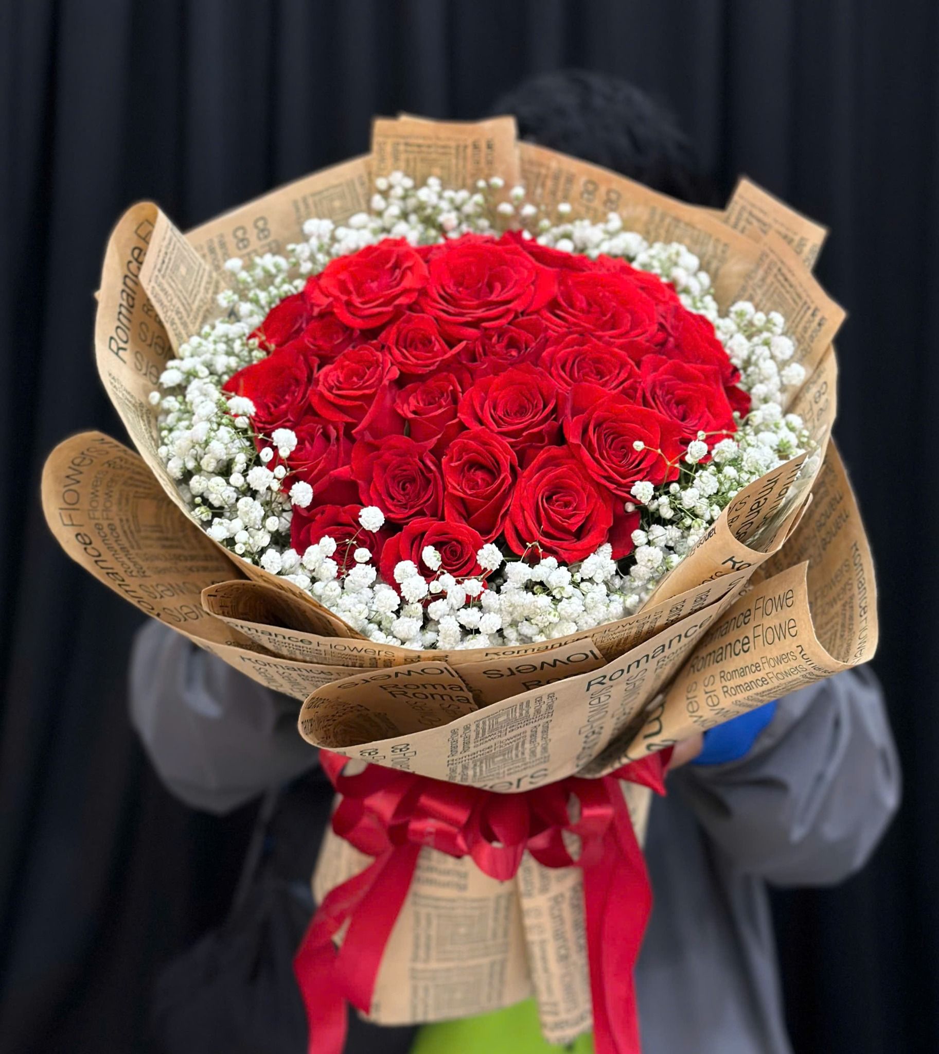  Bó Hoa hồng Vấn Vương - 20/10 - HBT88 