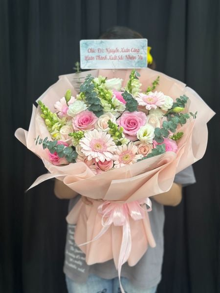 Bó Hoa Hồng Yêu Hương - Hoa 20/10 - HBD1325