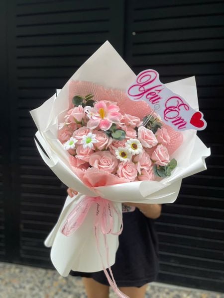 Bó Hoa Hồng Ái Nhi - Hoa 20/10 - HST69