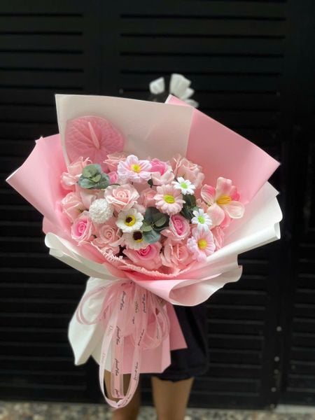 Bó Hoa Hồng Quyến Rũ - Hoa 20/10 - HST68