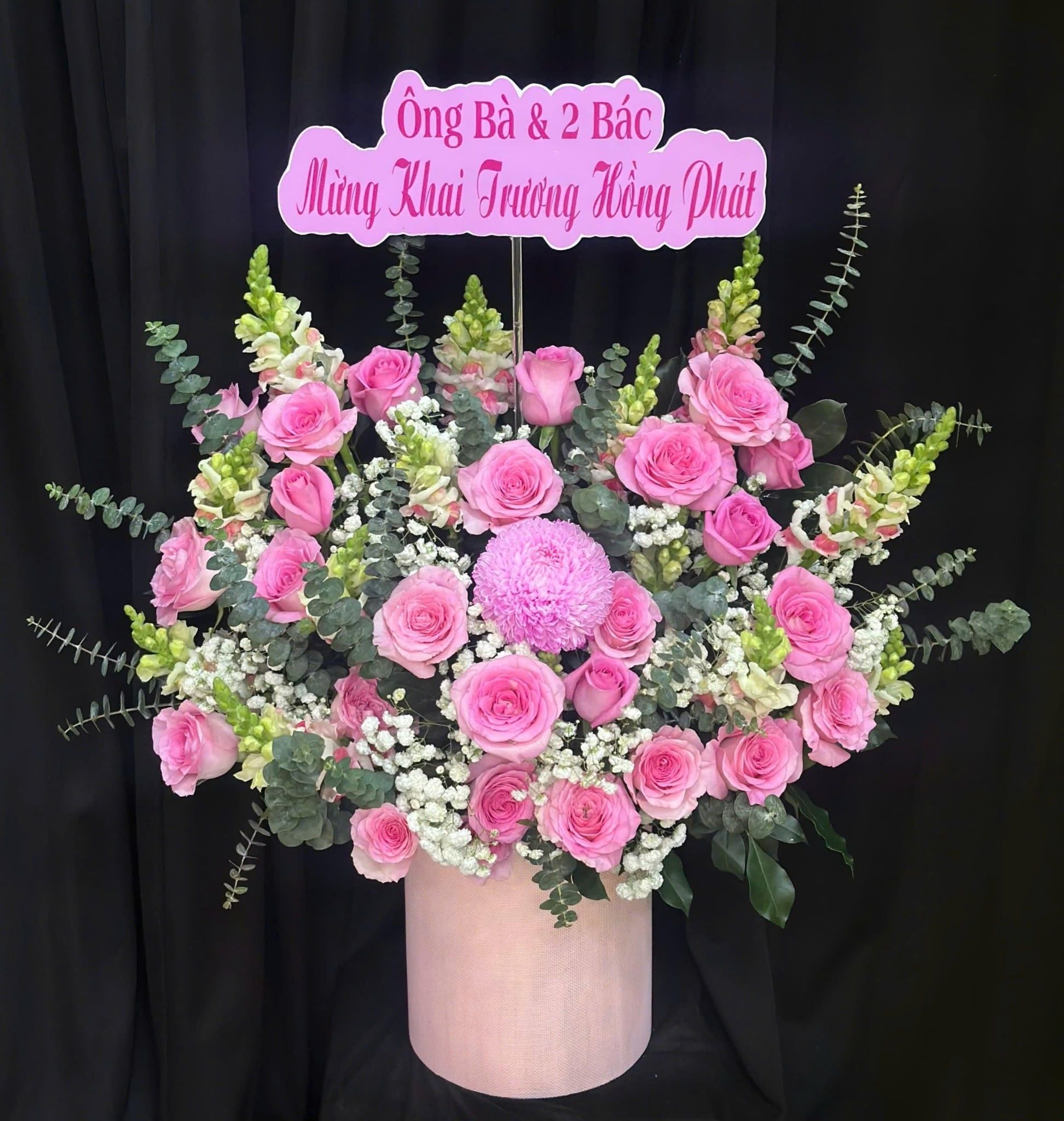  Hộp Hoa Hồng Ánh Khai Hoa - HH65 