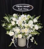  Hoa Hộp Hương Trắng Tri Ân - HH71 