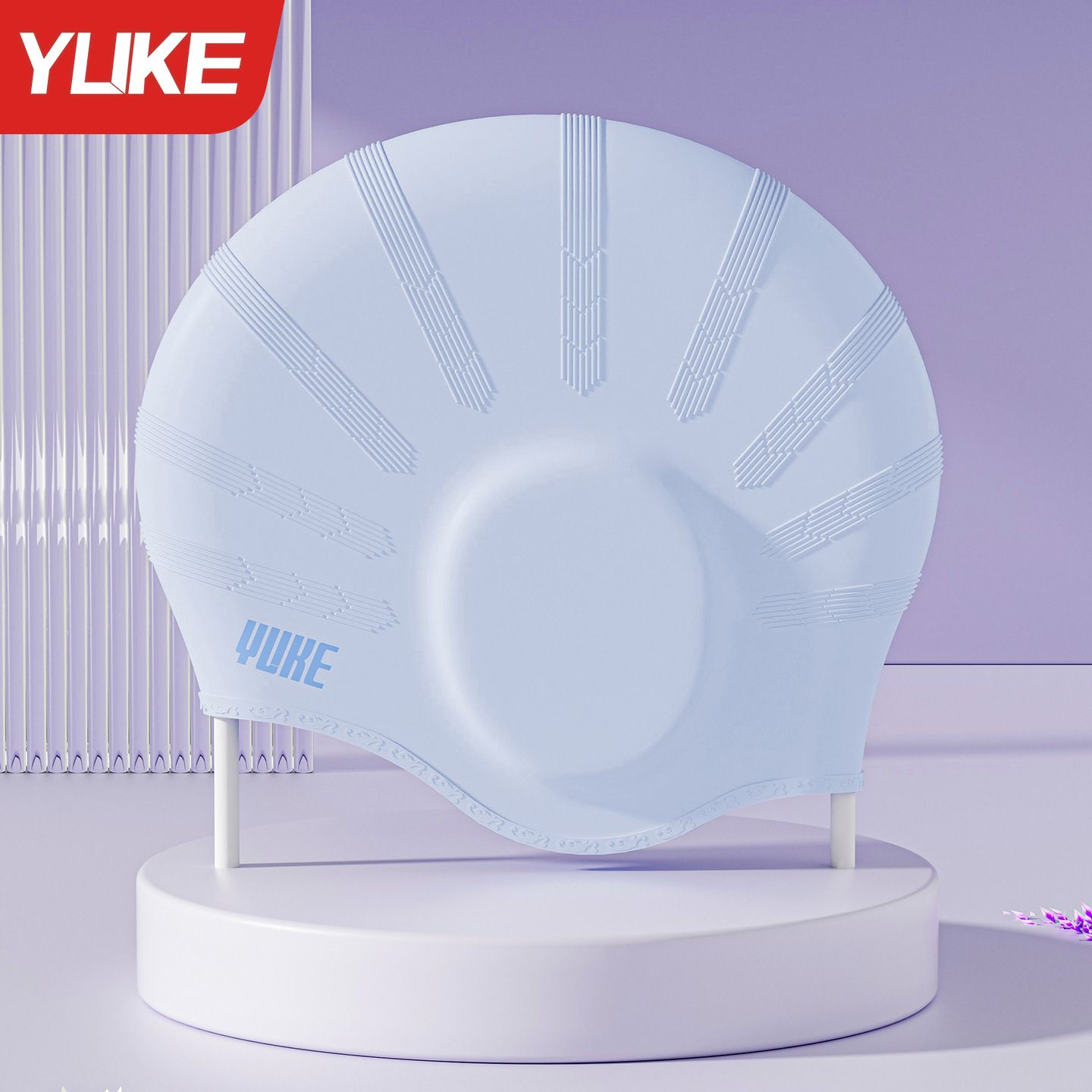 Yuke Mũ bơi chính hãng YUKE GJ019 – Thiết kế trùm tai chống nước clo – hapica