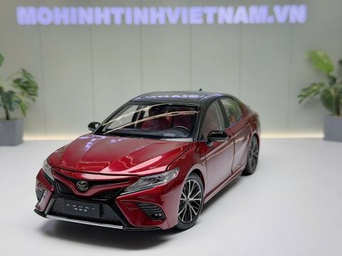  XE MÔ HÌNH TOYOTA CAMRY SPORT RED METALLIC,TỶ LỆ 1/18 DEALER 