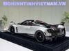 XE MÔ HÌNH PAGANI HUAYRA BC ROADSTER SILVER/CARBON,TỶ LỆ 1/18 HENSON HEAVEN