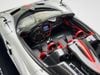 XE MÔ HÌNH PAGANI HUAYRA BC ROADSTER SILVER/CARBON,TỶ LỆ 1/18 HENSON HEAVEN