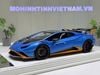 XE MÔ HÌNH LAMBORGHINI HURACAN STO LIGHT BLUE,TỶ LỆ 1/18 PRORAZE
