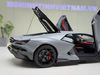 XE MÔ HÌNH LAMBORGHINI REVUELTO GREY,TỶ LỆ 1/18 LCD