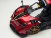 XE MÔ HÌNH PAGANI IMOLA RED METALLIC,TỶ LỆ 1/18 LCD