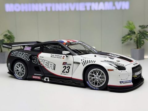  XE MÔ HÌNH NISSAN GT-R FIA GT1 SUMO POWER,TỶ LỆ 1/18 AUTOART 