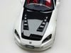 XE MÔ HÌNH HONDA S2000 AP2 MUGEN PLATINUM WHITE PEARL,TỶ LỆ 1/18 MOTORHELIX