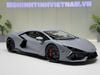 XE MÔ HÌNH LAMBORGHINI REVUELTO GREY,TỶ LỆ 1/18 LCD