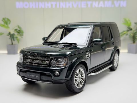  XE MÔ HÌNH LAND ROVER DISCOVERY 4 GREEN,TỶ LỆ 1/18 WHELART 