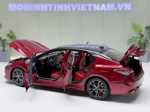 XE MÔ HÌNH TOYOTA CAMRY SPORT RED METALLIC,TỶ LỆ 1/18 DEALER 