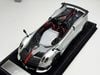 XE MÔ HÌNH PAGANI HUAYRA BC ROADSTER SILVER/CARBON,TỶ LỆ 1/18 HENSON HEAVEN