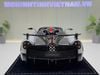 XE MÔ HÌNH PAGANI HUAYRA BC ROADSTER SILVER/CARBON,TỶ LỆ 1/18 HENSON HEAVEN