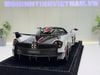 XE MÔ HÌNH PAGANI HUAYRA BC ROADSTER SILVER/CARBON,TỶ LỆ 1/18 HENSON HEAVEN