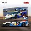 XE MÔ HÌNH LAMBORGHINI AVENTADOR GT EVO N.ASERADA,TỶ LỆ 1/64 CC