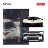XE MÔ HÌNH LAMBORGHINI AVENTADOR GT EVO N.ASERADA,TỶ LỆ 1/64 CC