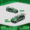 XE MÔ HÌNH NISSAN GTR R35 LBW GREEN,TỶ LỆ 1/64 DEMON KING