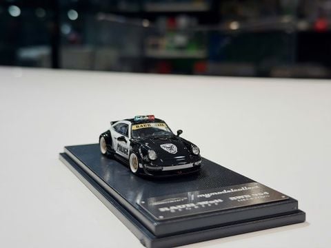  XE MÔ HÌNH PORSCHE 964 RWB POLICE NEED FOR SPEED,TỶ LỆ 1/64 MY 
