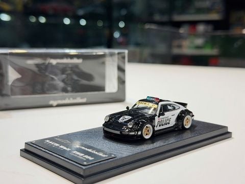  XE MÔ HÌNH PORSCHE 964 RWB POLICE NEED FOR SPEED,TỶ LỆ 1/64 MY 