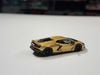 XE MÔ HÌNH LAMBORGHINI REVUELTO GOLD,TỶ LỆ 1/64 HUNGHINH