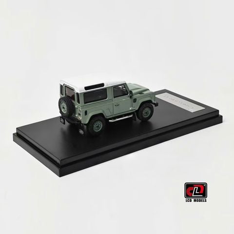  XE MÔ HÌNH LAND ROVER DEFENDER WORKS V8 70TH EDITION,TỶ LỆ 1/64 LCD 
