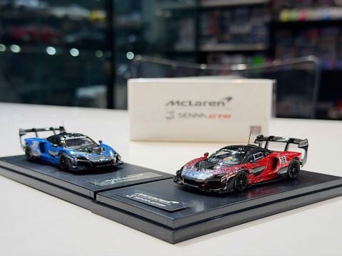  XE MÔ HÌNH MC LAREN SENNA GTR,TỶ LỆ 1/64 LCD 